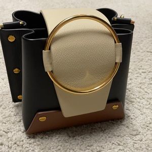Yuzefi mini daria leather handbag